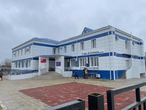 В&nbsp;поселке Цаган Аман в&nbsp;Калмыкии отремонтировали поликлинику