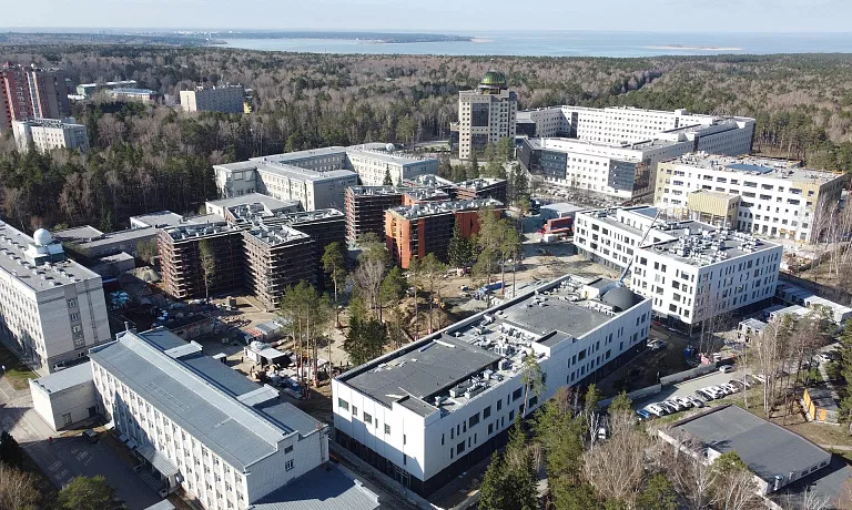 Корпусы кампуса Новосибирского университета откроют в сентябре