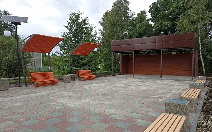 В селе Малая Сердоба Пензенской области благоустроили парк отдыха