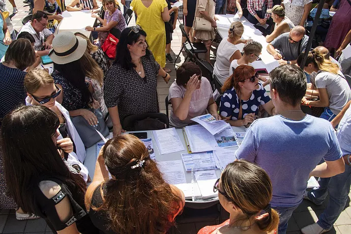 В ярмарке трудоустройства приняли участие 500 красноярских работодателей