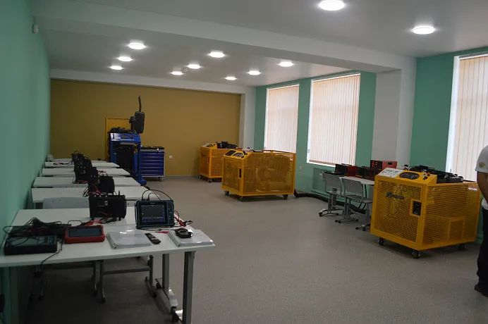 В Симферопольском автотранспортном техникуме появился новый кластер